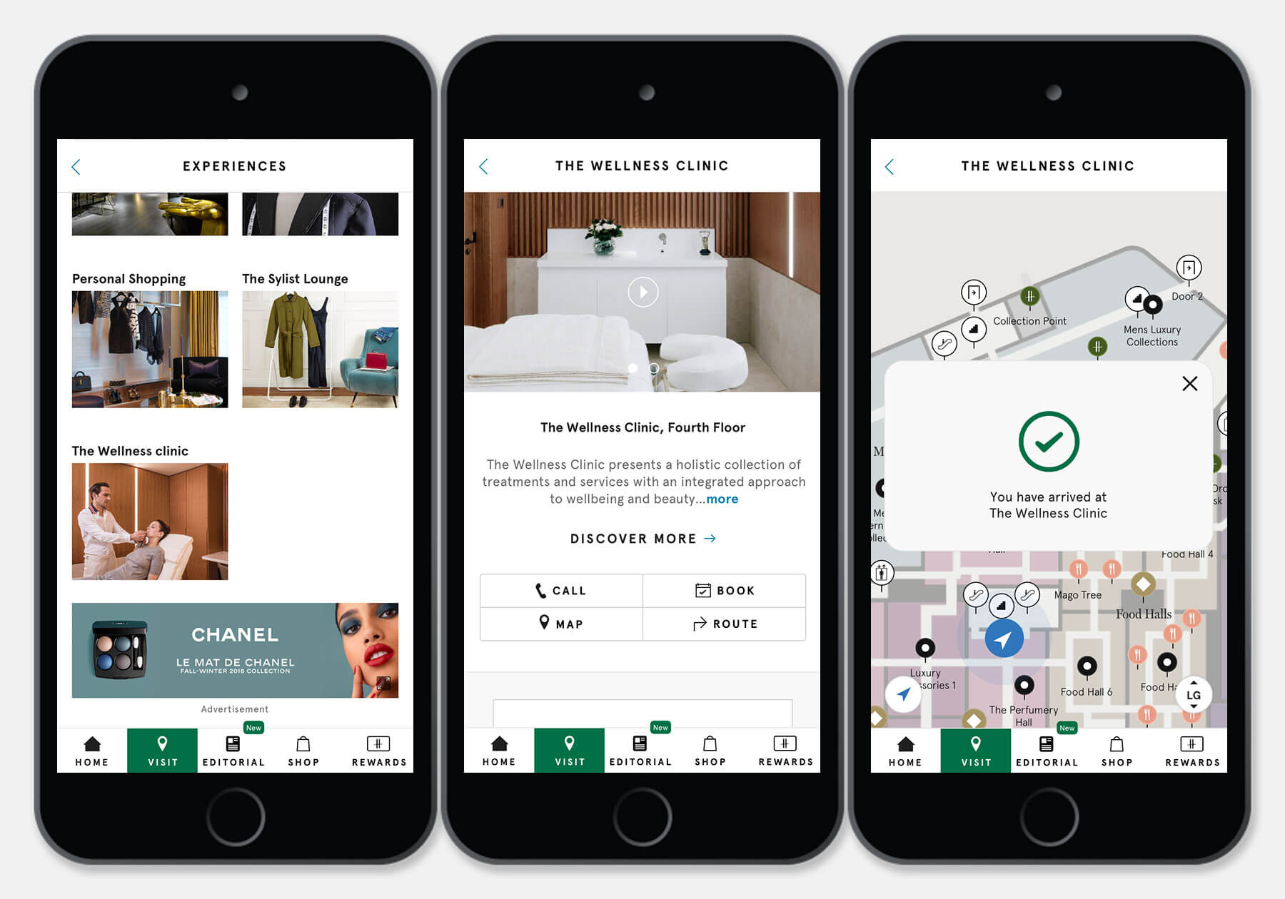 Harrods App Design Experiences