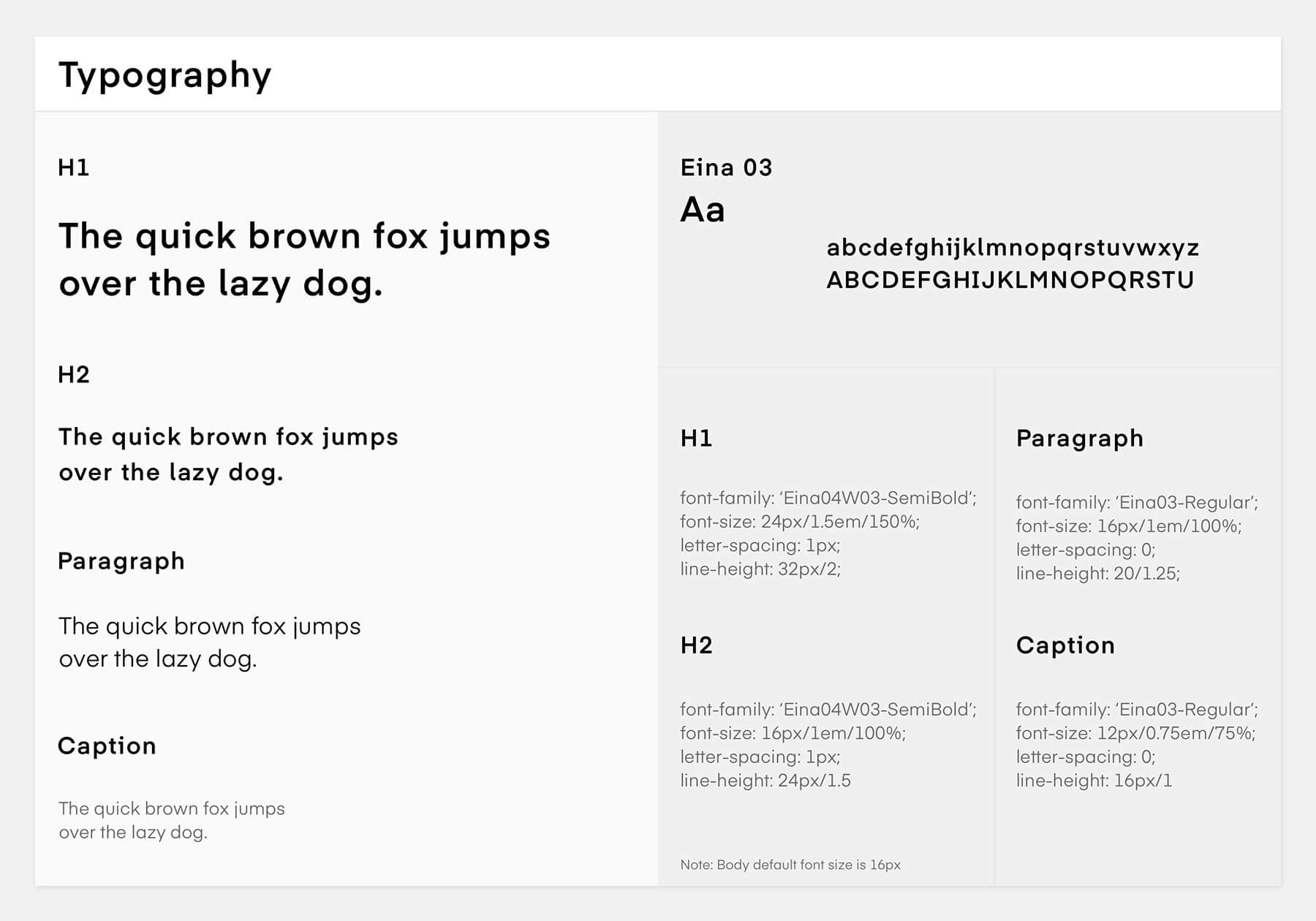 adamdanielbest Design System Typography