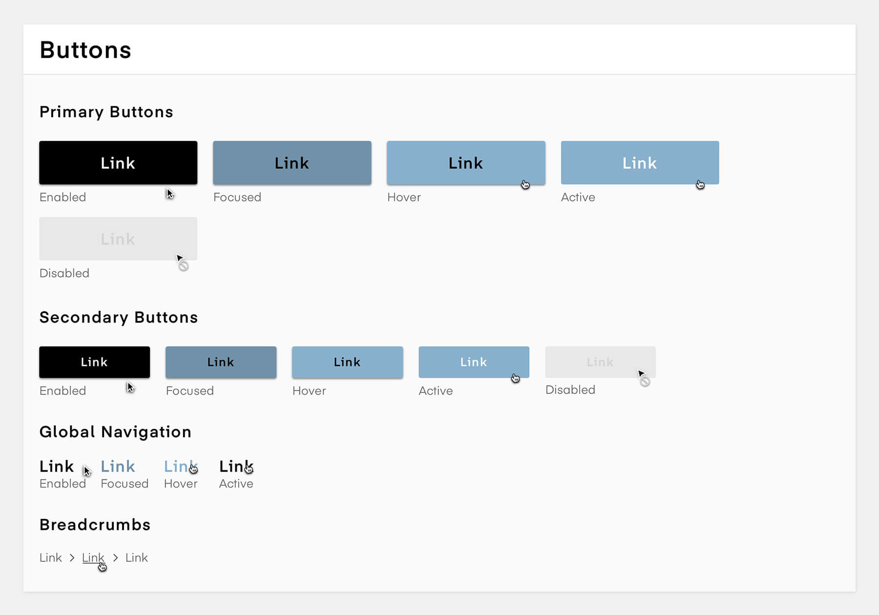 adamdanielbest Design System Buttons