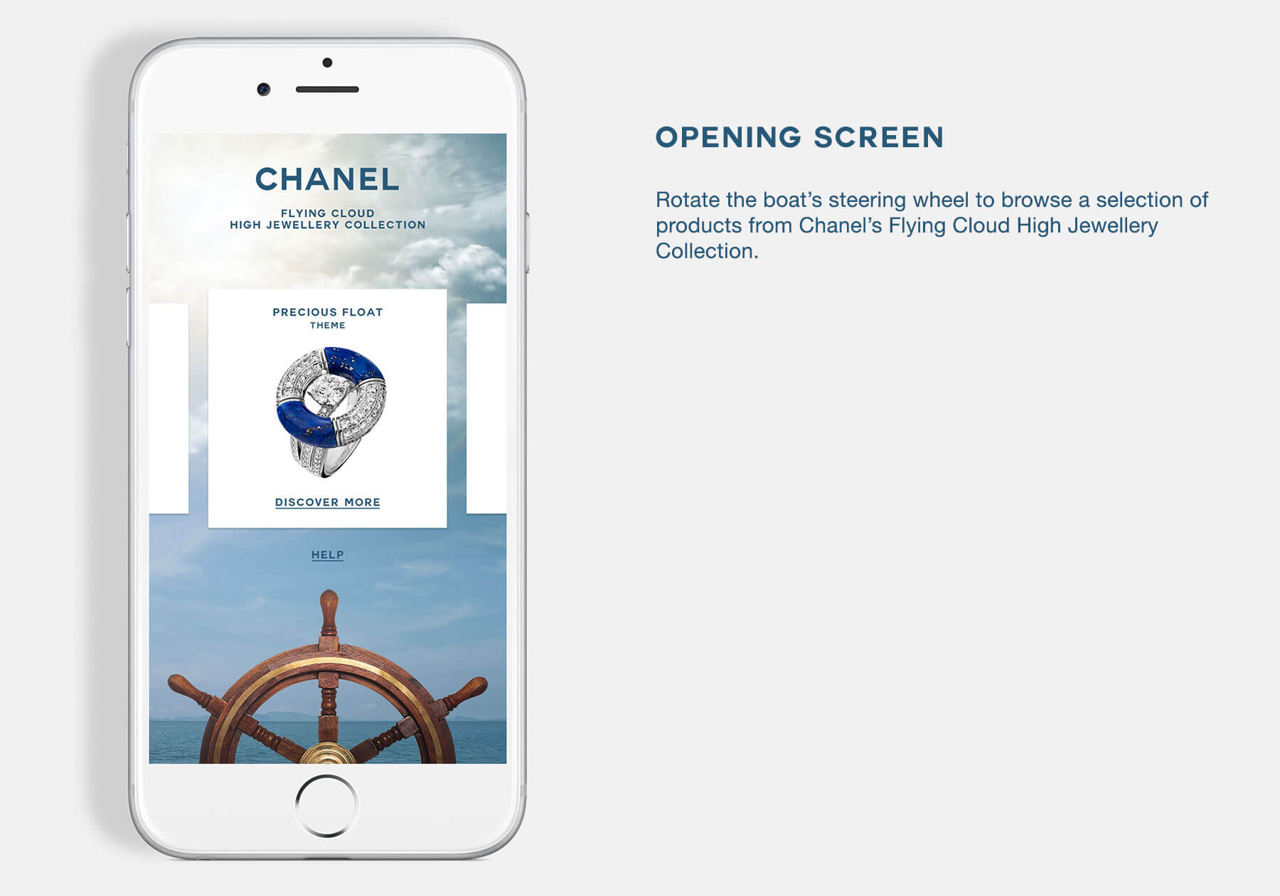 Chanel Bespoke Ad Opening Screen
